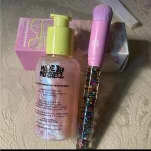 Made By Mitchell Slime Shine Body Glow Highlighter Gel & Brush Crystal Palace